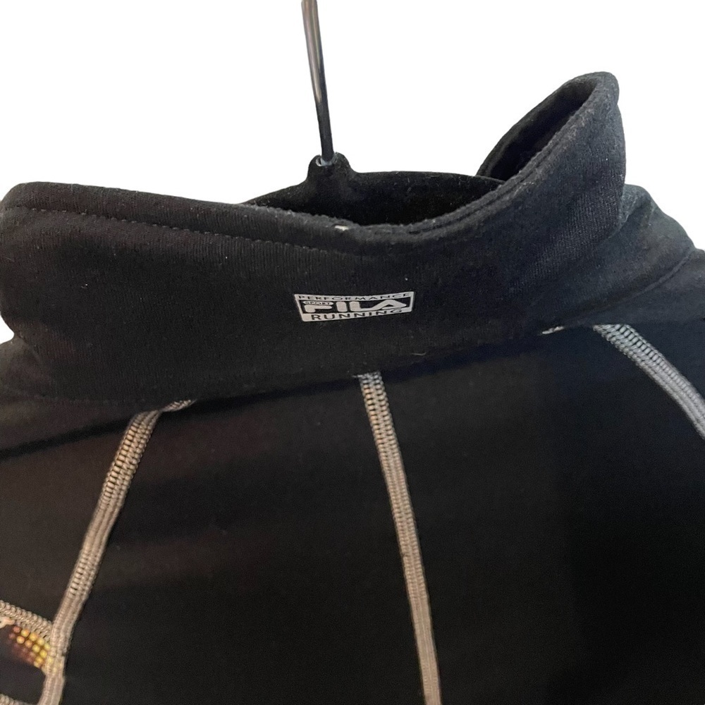 Fila Sport Running Jacket with Space Dye Geometric Pattern Accent Sz. XS - Picture 8 of 14